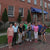 Pullan family outside the mattress factory at 178 Blackstone Ave, Jamestown, NY.