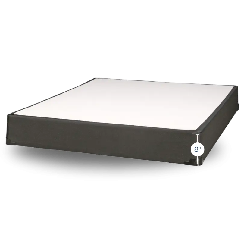Heavy Duty foundation, 8-inch height, with gray cover on a white background.