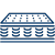 Spring mattress icon, symbolizing the core component of Jamestown Mattresses.